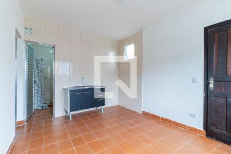 Cozinha de kitnet/studio para alugar com 1 quarto, 35m² em Campo Grande, São Paulo