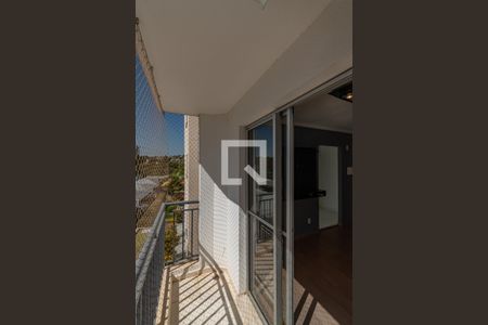 Varanda da Sala de apartamento para alugar com 2 quartos, 60m² em Jardim Myrian Moreira da Costa, Campinas