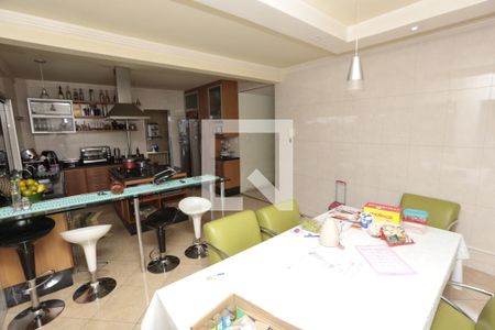 Sala de Jantar de casa à venda com 3 quartos, 216m² em Flamengo, Contagem