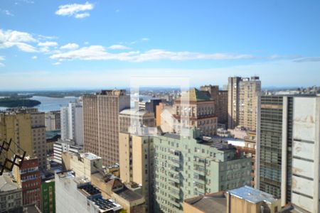 Vista Sala de apartamento à venda com 2 quartos, 71m² em Centro Histórico, Porto Alegre