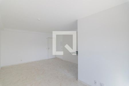 Sala de apartamento à venda com 2 quartos, 55m² em Campestre, Santo André