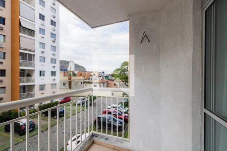 Varanda de apartamento para alugar com 2 quartos, 54m² em Anil, Rio de Janeiro