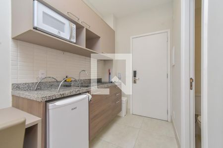 Studio à venda com 31m², 1 quarto e sem vagaCozinha