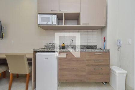 Studio à venda com 31m², 1 quarto e sem vagaCozinha