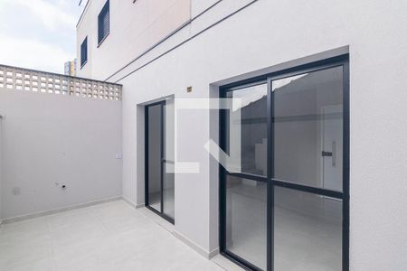 Terraço de casa de condomínio à venda com 2 quartos, 100m² em Parque Industriario, Santo André