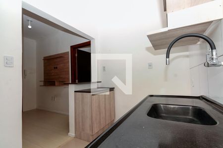 Apartamento à venda com 40m², 1 quarto e sem vaga Apartamento à venda com 40m², 1 quarto e sem vagaCozinha e Área de Serviço