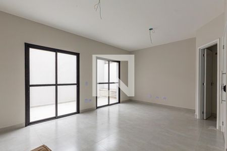 Sala de casa de condomínio para alugar com 2 quartos, 100m² em Parque Industriario, Santo André