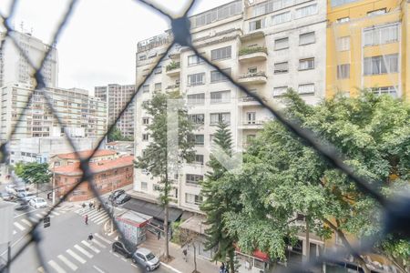 Vista do Quarto de kitnet/studio à venda com 1 quarto, 29m² em Higienópolis, São Paulo