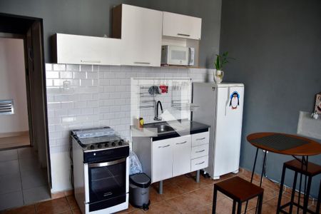 Cozinha de apartamento para alugar com 1 quarto, 38m² em Campos Elíseos, São Paulo