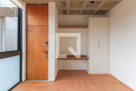 Sala/Cozinha de kitnet/studio para alugar com 1 quarto, 35m² em Brooklin Paulista, São Paulo