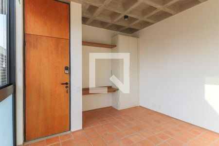 Sala/Cozinha de kitnet/studio para alugar com 1 quarto, 35m² em Brooklin Paulista, São Paulo