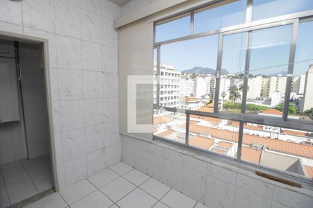 Varanda  de apartamento à venda com 1 quarto, 40m² em Centro, Rio de Janeiro