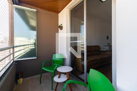 Varanda da Sala de apartamento à venda com 3 quartos, 80m² em Vila Gumercindo, São Paulo