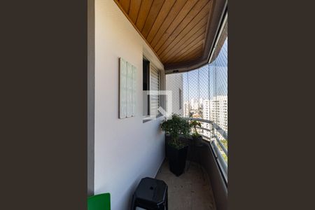 Varanda da Sala de apartamento à venda com 3 quartos, 80m² em Vila Gumercindo, São Paulo