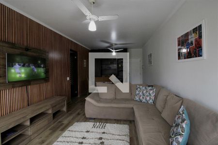 Sala de apartamento para alugar com 2 quartos, 88m² em Vila Maia, Guarujá