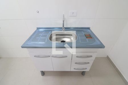 Cozinha de apartamento para alugar com 1 quarto, 35m² em Mandaqui, São Paulo