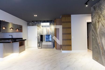 Sala de apartamento à venda com 3 quartos, 77m² em Indianópolis, São Paulo