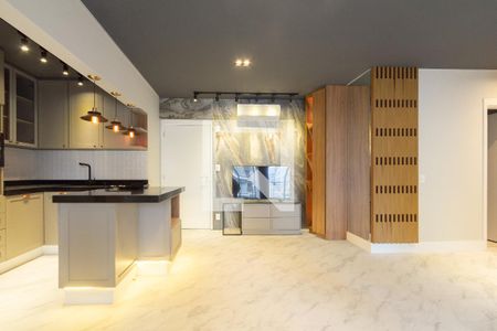 Sala de apartamento à venda com 3 quartos, 77m² em Indianópolis, São Paulo