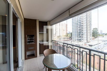 Varanda gourmet de apartamento à venda com 3 quartos, 107m² em Alphaville Conde Ii, Barueri