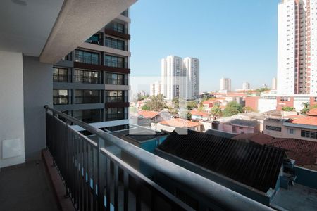 Sala / Quarto - Varanda de apartamento à venda com 1 quarto, 37m² em Ipiranga, São Paulo