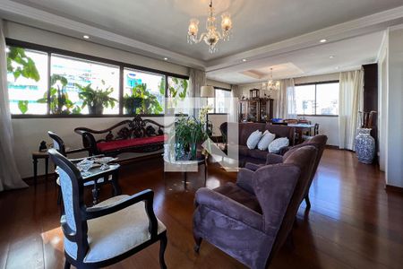 Sala de apartamento à venda com 4 quartos, 450m² em Indianópolis, São Paulo