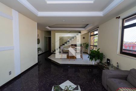 Sala de Estar e Jantar de apartamento à venda com 3 quartos, 340m² em Novo Riacho, Contagem