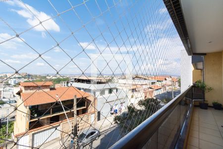 Varanda da Sala de apartamento à venda com 3 quartos, 340m² em Novo Riacho, Contagem
