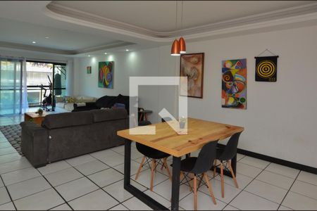 Sala de Jantar de apartamento à venda com 5 quartos, 180m² em Recreio dos Bandeirantes, Rio de Janeiro