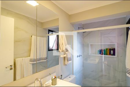 Apartamento à venda com 79m², 3 quartos e 2 vagasBanheiro da Suíte