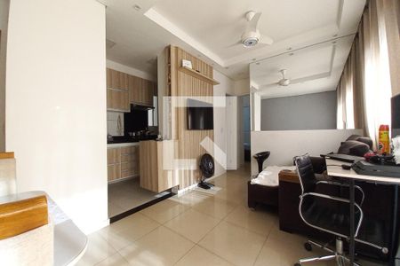 Sala de apartamento à venda com 2 quartos, 60m² em Parque Fazendinha, Campinas