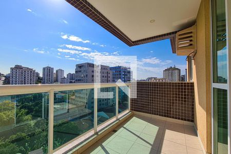 Varanda da Sala de apartamento para alugar com 3 quartos, 161m² em Méier, Rio de Janeiro