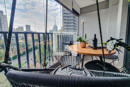 Studio à venda com 24m², 1 quarto e sem vagaVaranda 