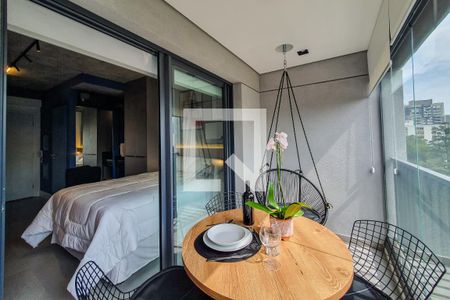Studio à venda com 24m², 1 quarto e sem vagaVaranda 