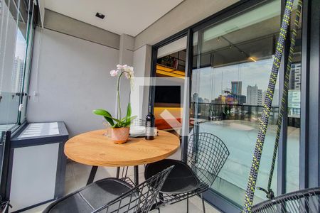 Studio à venda com 24m², 1 quarto e sem vagaVaranda 