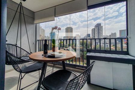 Studio à venda com 24m², 1 quarto e sem vagaVaranda 