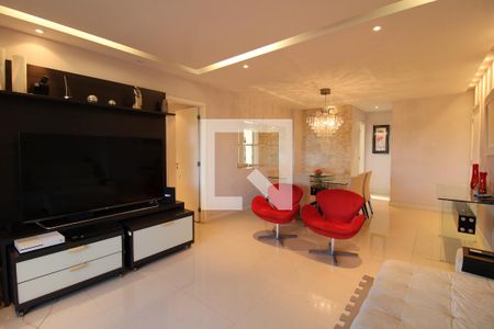 Sala de apartamento à venda com 4 quartos, 144m² em Barra Olímpica, Rio de Janeiro