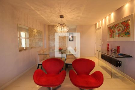 Sala de apartamento à venda com 4 quartos, 144m² em Barra Olímpica, Rio de Janeiro