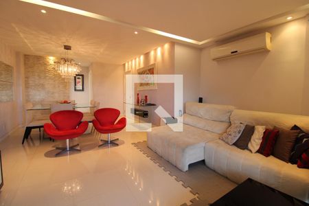 Sala de apartamento à venda com 4 quartos, 144m² em Barra Olímpica, Rio de Janeiro