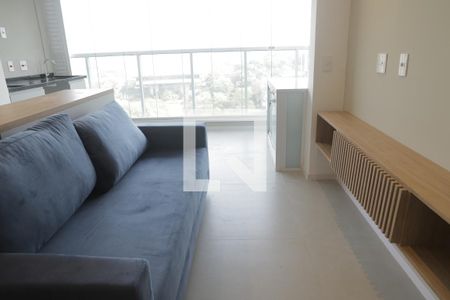 Sala de apartamento para alugar com 1 quarto, 40m² em Vila Clementino, São Paulo