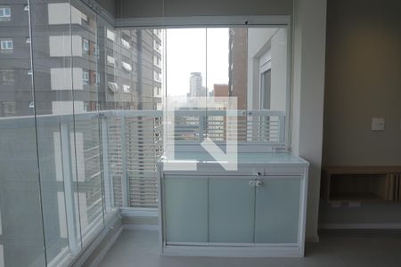 Varanda de apartamento para alugar com 1 quarto, 40m² em Vila Clementino, São Paulo