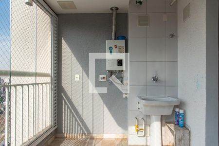 Varanda/área de serviço de apartamento para alugar com 2 quartos, 51m² em Cambuci, São Paulo