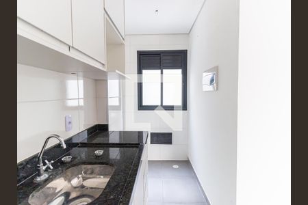 Cozinha de kitnet/studio para alugar com 1 quarto, 26m² em Quarta Parada, São Paulo