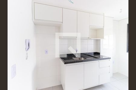 Cozinha de kitnet/studio para alugar com 1 quarto, 26m² em Quarta Parada, São Paulo