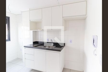Cozinha de kitnet/studio para alugar com 1 quarto, 26m² em Quarta Parada, São Paulo