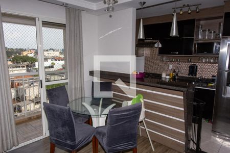 Sala de apartamento à venda com 2 quartos, 53m² em Piraporinha, Diadema