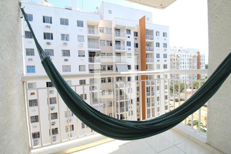 Varanda da Sala de apartamento para alugar com 2 quartos, 50m² em Anil, Rio de Janeiro