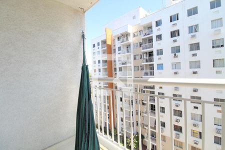 Varanda da Sala de apartamento para alugar com 2 quartos, 50m² em Anil, Rio de Janeiro