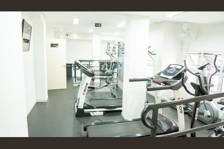 Apartamento à venda com 42m², 1 quarto e sem vaga Apartamento à venda com 42m², 1 quarto e sem vagaÁrea comum - Academia