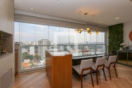 Varanda de apartamento à venda com 2 quartos, 79m² em Chácara Santo Antônio (zona Sul), São Paulo