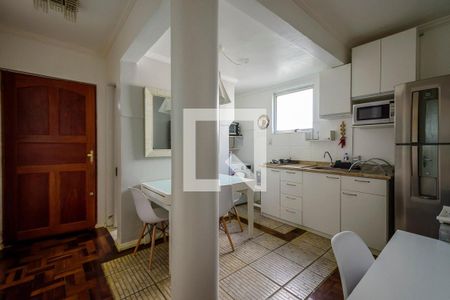 Sala/Cozinha de apartamento para alugar com 1 quarto, 30m² em Menino Deus, Porto Alegre